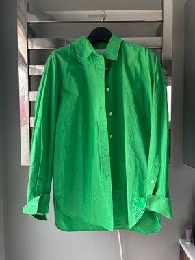 Frame oversized cotton shirt